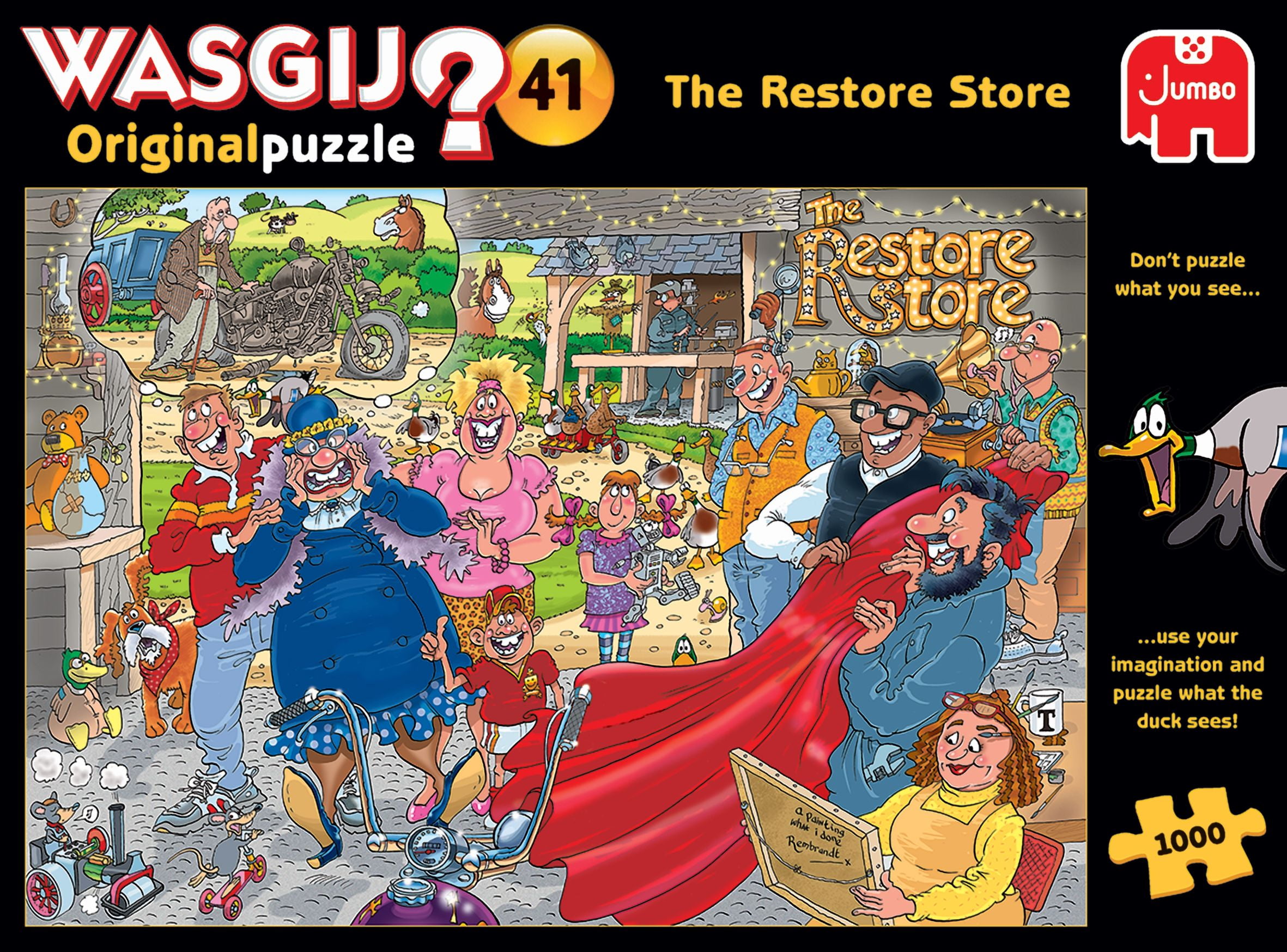 Wasgij - The Restore Store 1000-Piece Puzzle