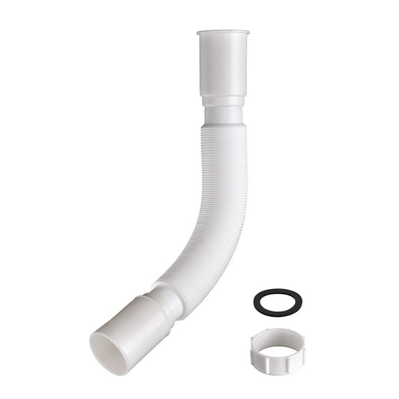 Byootique Wash Basin Drain Hose Kit Extendable Drainpipe Shampoo Bowl Accessory for Salon