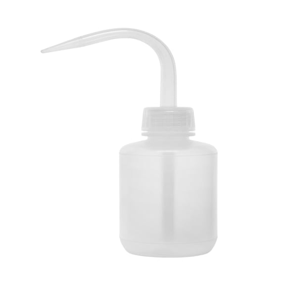 Wash Bottle, 250ml - Low Density Polyethylene - Translucent, Unbreakable - Screw Cap with Sturdy Delivery Tube, Leak-Proof Dispensing of Liquids - Eisco Labs
