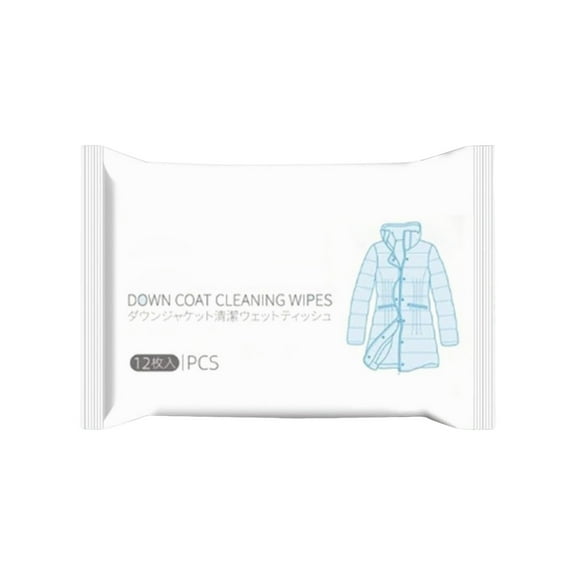 Wash Down Jacket Cleaning Wipes for Stain Removal and Quick Grease Dirt Cleaning on Various