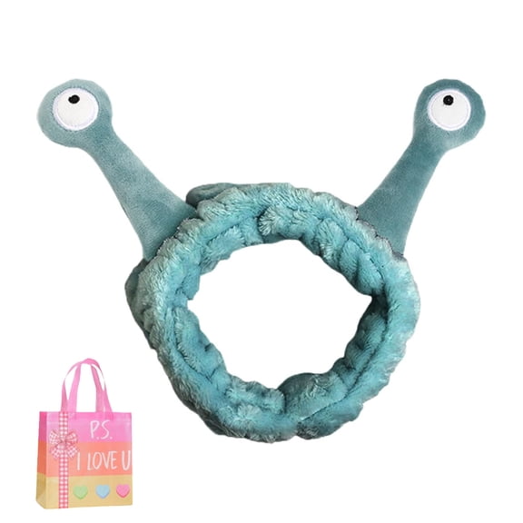 Wash Face Headband - Cute Animal Ear Spa Headband for Women, Soft Plush Absorbent Hair Band for Skincare, Facial, Funny Gift Idea(XX)