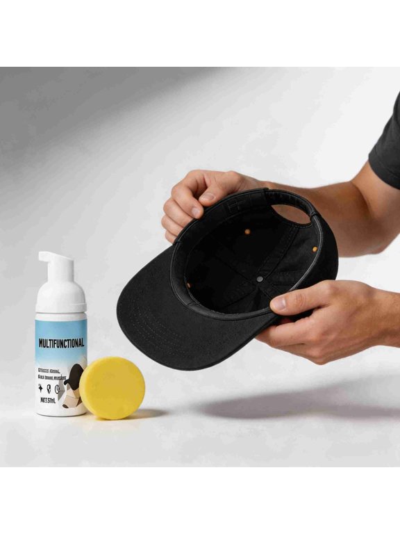Wash-Free Baseball Cap Cleaning Foam for Sweat Stains and Quick Drying Everyday Hat Refresh