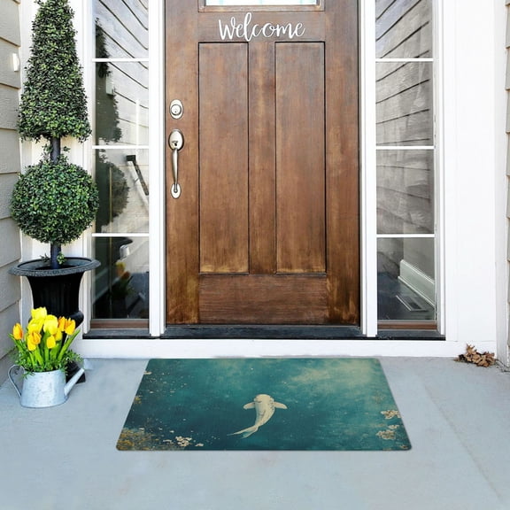 Wash Koi Versatile Absorbent Door Mat, Non-Slip, Easy to Clean 32''x20''
