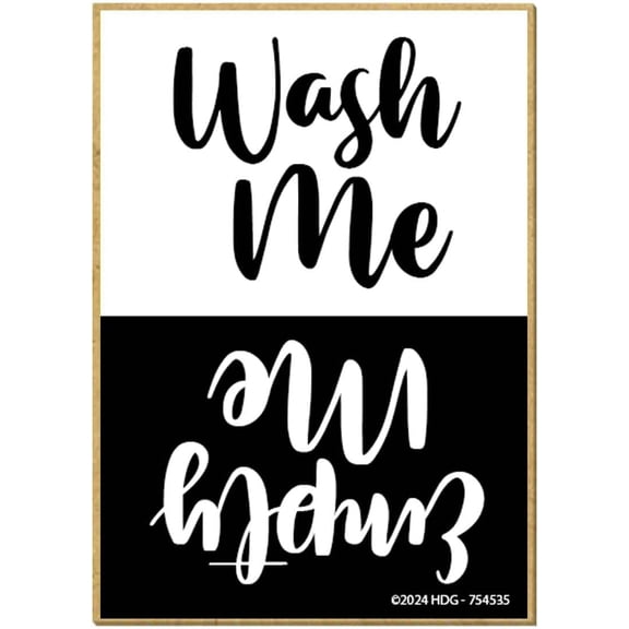 Wash Me Empty Me,Dishwasher Funny Dishwasher Clean Dirty Sign Dishwasher Sign8"x12" Funny Home Club bar Wall Art Decoration Retro Metal Tin Signs