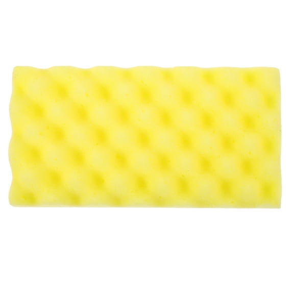 Raindrops Yellow Car Cleaning Sponge for Shower Efficient Dirt Remover Gentle Durable Use 70