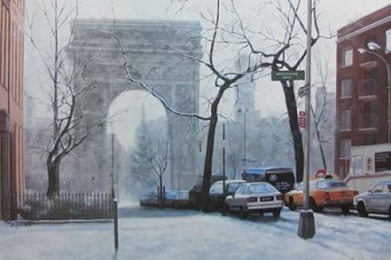 Wash Square Canvas Art - Diane Romanello (24 x 36)
