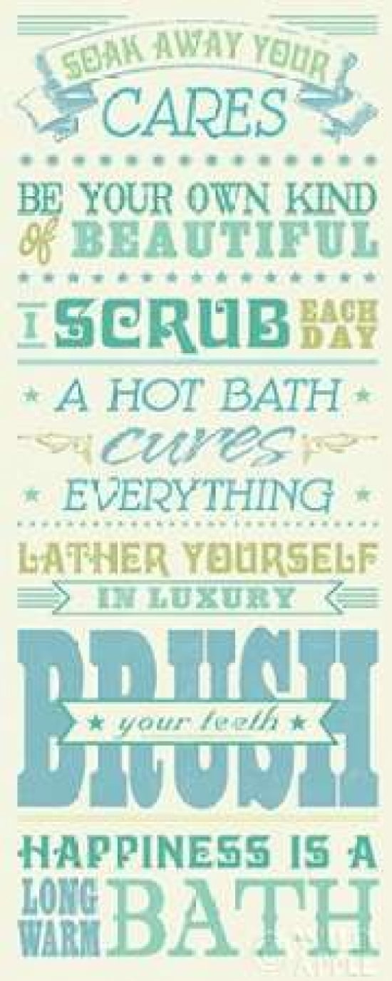 Wash Up III Canvas Art - Pela Studio (10 x 20)