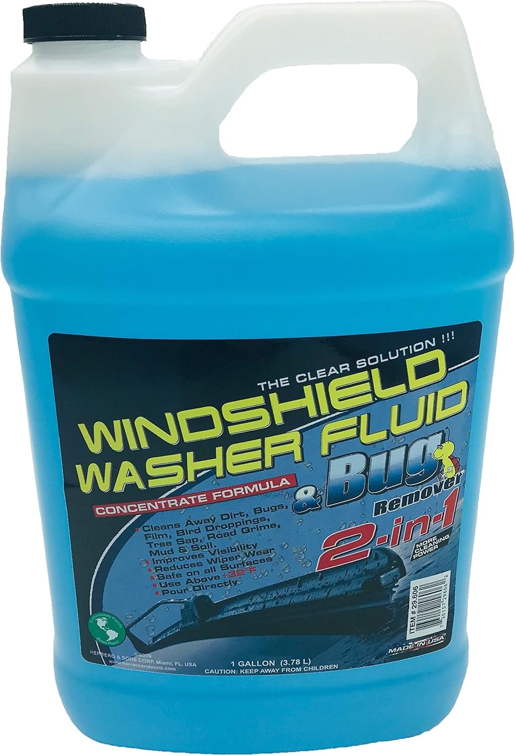Wash Windshield Washer Fluid