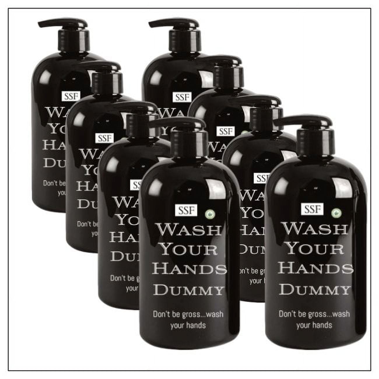 Wash Your Hands Dummy! Naturally Gentle Liquid Hand Soap. Lemon Scent