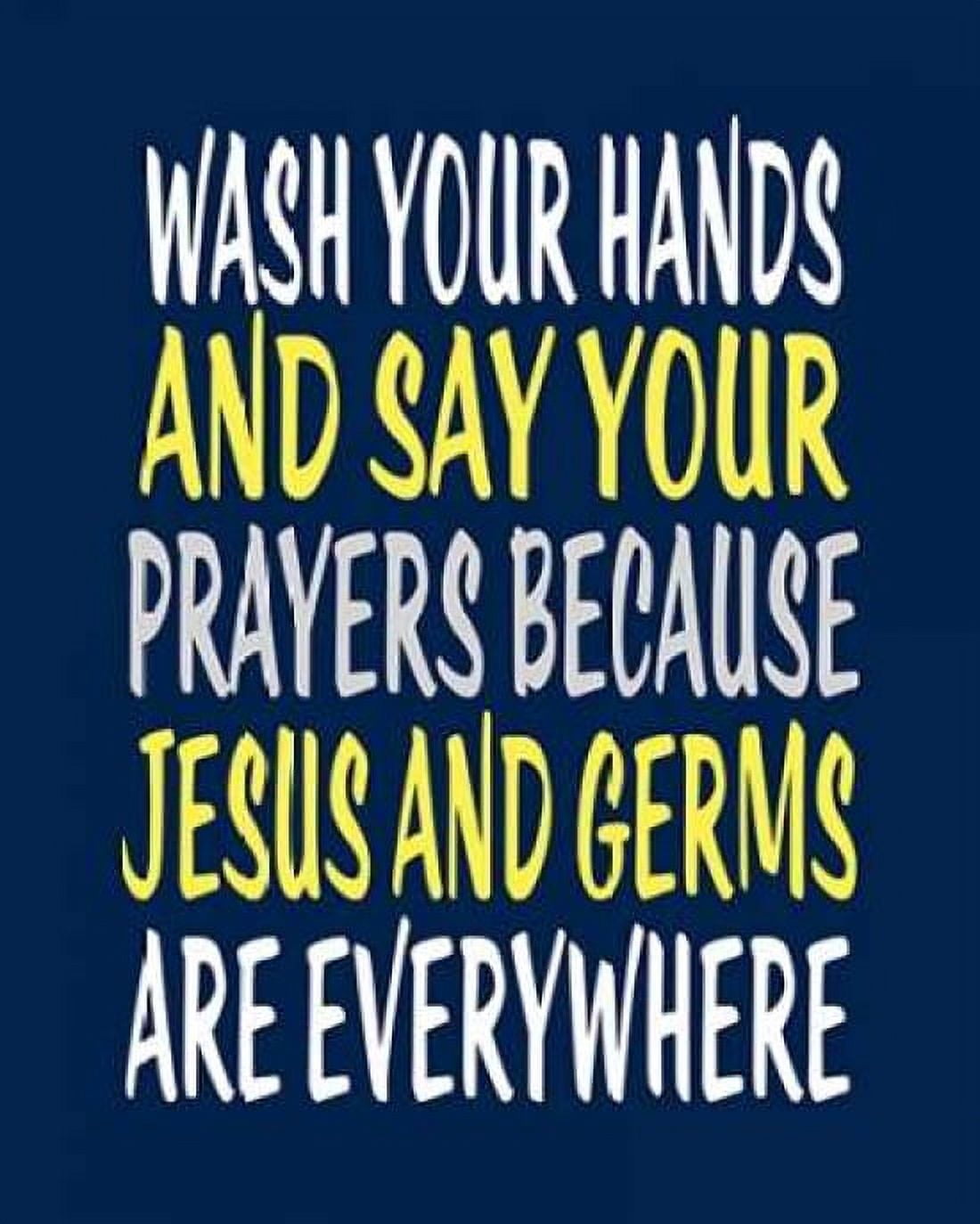 Wash Your Hands Jesus Canvas Art - Tamara Robinson (24 x 30)