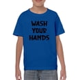 thumbnail image 1 of Wash Your Hands T-Shirt Juniors -Smartprints Designs,  Small, 1 of 4