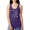 thumbnail image 1 of Wash Your Paws Ii Racerback Tank Women -Grace Popp Designs, Female x-Small, 1 of 4