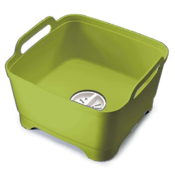 Wash and Drain Washing Up Bowl - Green