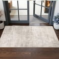 thumbnail image 1 of Washable 2x5 Kitchen Runner Rug: Abstract Water Resistant Sink Stove Entryway Rug Soft Living Room Bedroom Beside Carpet Thin Low Pile Non-slip Hallway Bathroom Laundry Floor Mat(2x5 Beige/cream), 1 of 8