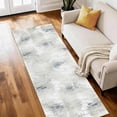 thumbnail image 1 of Washable 2x6 ft Runner Rug, Modern Abstract Textured Area Rug, Non Slip Soft Low Profile Kitchen Runner Rug for Kitchen, Hallway, Laundry Room & Bedroom, 1 of 6