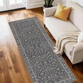 thumbnail image 1 of Washable Runner Rug 2x6 ft Non-Slip Soft Low Profile Kitchen Rug, Vintage Floral Microfiber Area Rug for Kitchen, Hallway, Laundry, Bedroom, 1 of 6