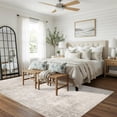 thumbnail image 1 of Washable 4x8 Hallway Area Rug: Abstract 8ft Water Resistant Soft Entry Kitchen Runner Rug Non-slip Low Pile Carpet For Living Room Bedroom Thin Floor Mat Bathroom Dining Room(4x8 Beige/cream), 1 of 8