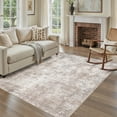 thumbnail image 1 of Uermei 5x7 Washable Abstract Area Rug: Non-Slip Stain-Resistant Soft Neutral Indoor Rug for Living Room Bedroom Dining Room Home Office Decor with Kid & Pet Friendly - Brown, 1 of 10