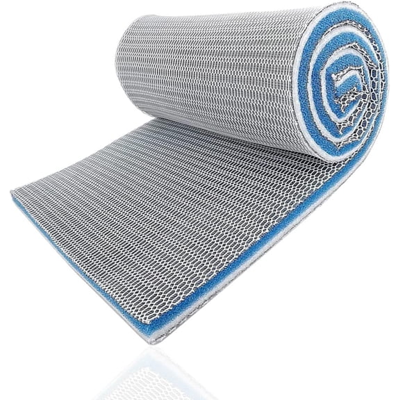 Washable 8D High Density Aquarium Filter Media Mat, Multi Layer Honeycomb Bio Filter Sponge Blanket for Fish Tank Water Clean Filtration