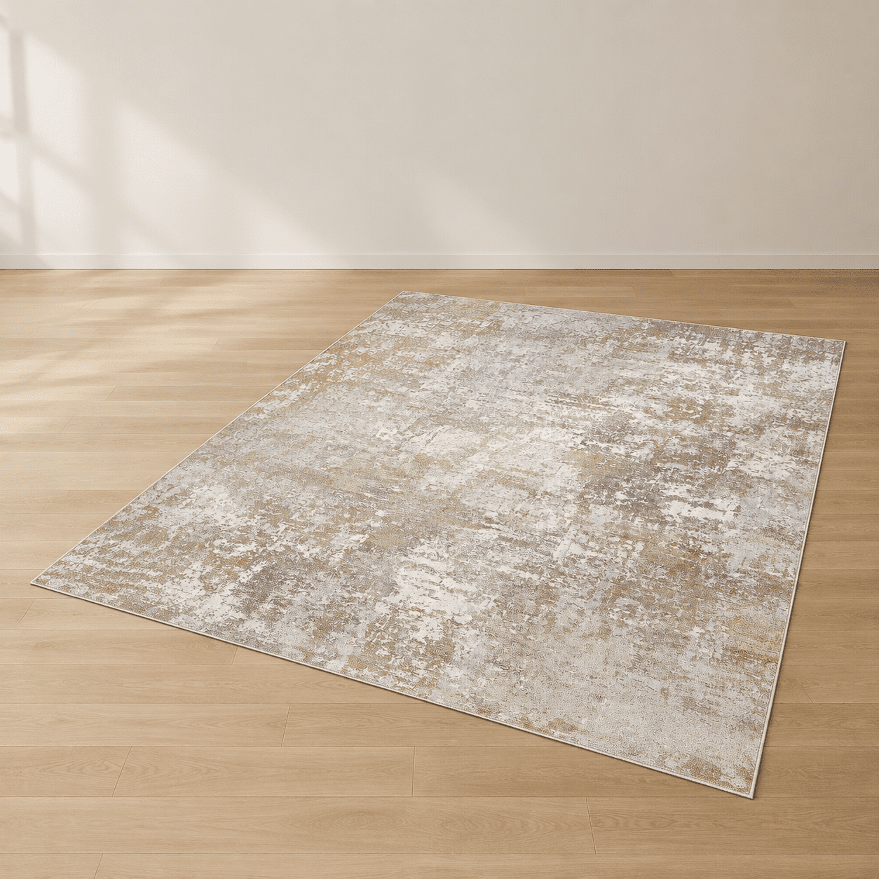 Simple Neutral Rug Washable 8x10 Area Rug For Living Room: Modern Abstract Neutral Large ...
