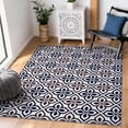 thumbnail image 1 of Washable Area Rug for Living Room, 4'x6' Moroccan Tile Geometric Non-Slip indoor Rug, Soft Low Pile & Stain Resistant Carpet for Bedroom, Dining Room, Kitchen, Entryway, Nursery, 1 of 8