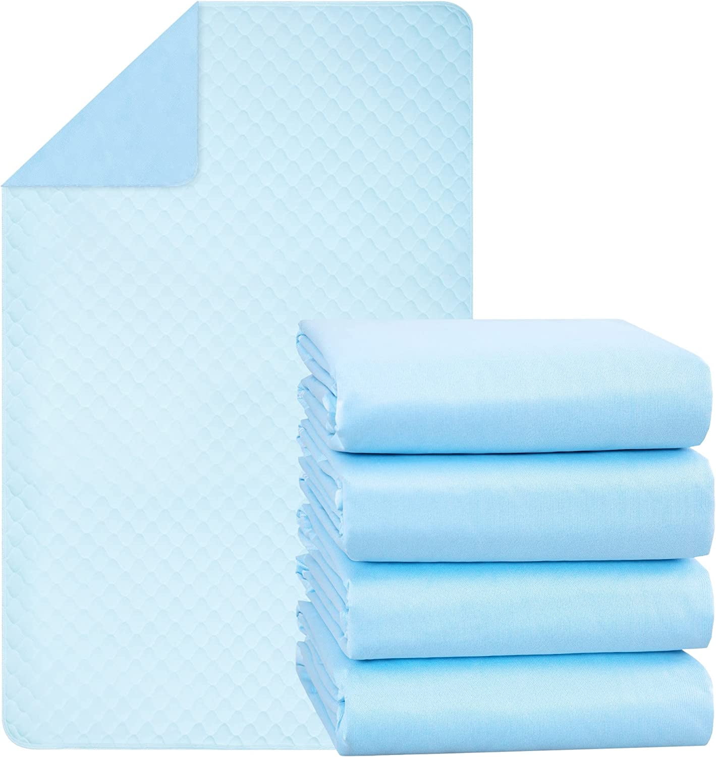 Washable Bed Pads for Seniors with Incontinence & for Children Potty