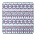 thumbnail image 1 of Washable Bohemian Floral Square Table Cover with Elastic Edge for Patio Dining and Kitchen Table Decor, 1 of 6