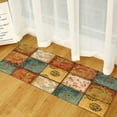 thumbnail image 1 of Washable Boho Rug,15.7*47.2Inch Non-Slip Low-Pile Rug,Soft Indoor Print Distressed Throw Rug for Living Room,Bedroom,Hallway,Kitchen,Kids Nursery Room, 1 of 4