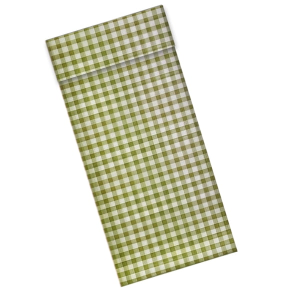 Washable Checkered Adhesive Door Curtain Screen Polycotton Tie Up Shade Privacy Window Covering Modern Homes Decors