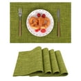 thumbnail image 1 of Washable Cloth Placemats Set of 4 Heat Resistant Non Slip Double Layer Thick Fabric Fall Table Place Mats, 1 of 9