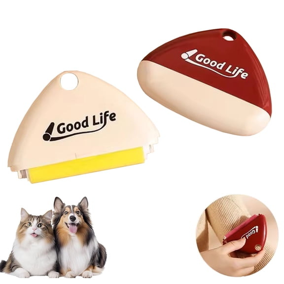 Washable Clothes Hair Sticky Roller Reusable Pet Hair Gluer Portable Pet Hair Remover Multifunctional Hair Cleaner Supplies-2pc