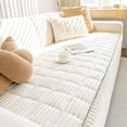 thumbnail image 1 of Washable Corduroy Sofa Cover Protector Non Flannel Couch Blanket Mat For And Living Room, 1 of 3