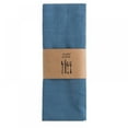 thumbnail image 1 of Washable Cotton Linen Napkin, Soft Comfortable and Reusable Linen Dinner Napkins Cloth for Home and Kitchen (Dark Blue), 1 of 9
