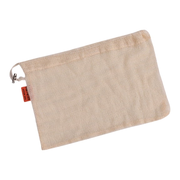 Washable Cotton Net Bags Drawstring Fruit Bags For Grocery Shopping Multipurpose And Sturdy Vegetable Storage