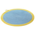 thumbnail image 1 of Washable Cotton Rope Cat Rug, Reversible Round Scratching Mat with Tassels, Vintage Style Pet Bed and Lounger for Indoor Cats, 1 of 7
