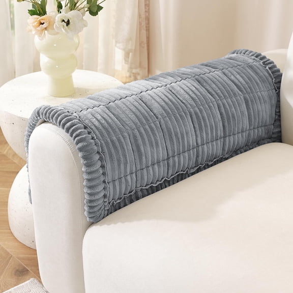 Washable Couch Cover For Dogs  Thick Pet Friendly Sofa Covers Soft Protector Paw Cart Slipcovers Cushion Leather Sectional Loveseat (20" X 24" Blue Grey)