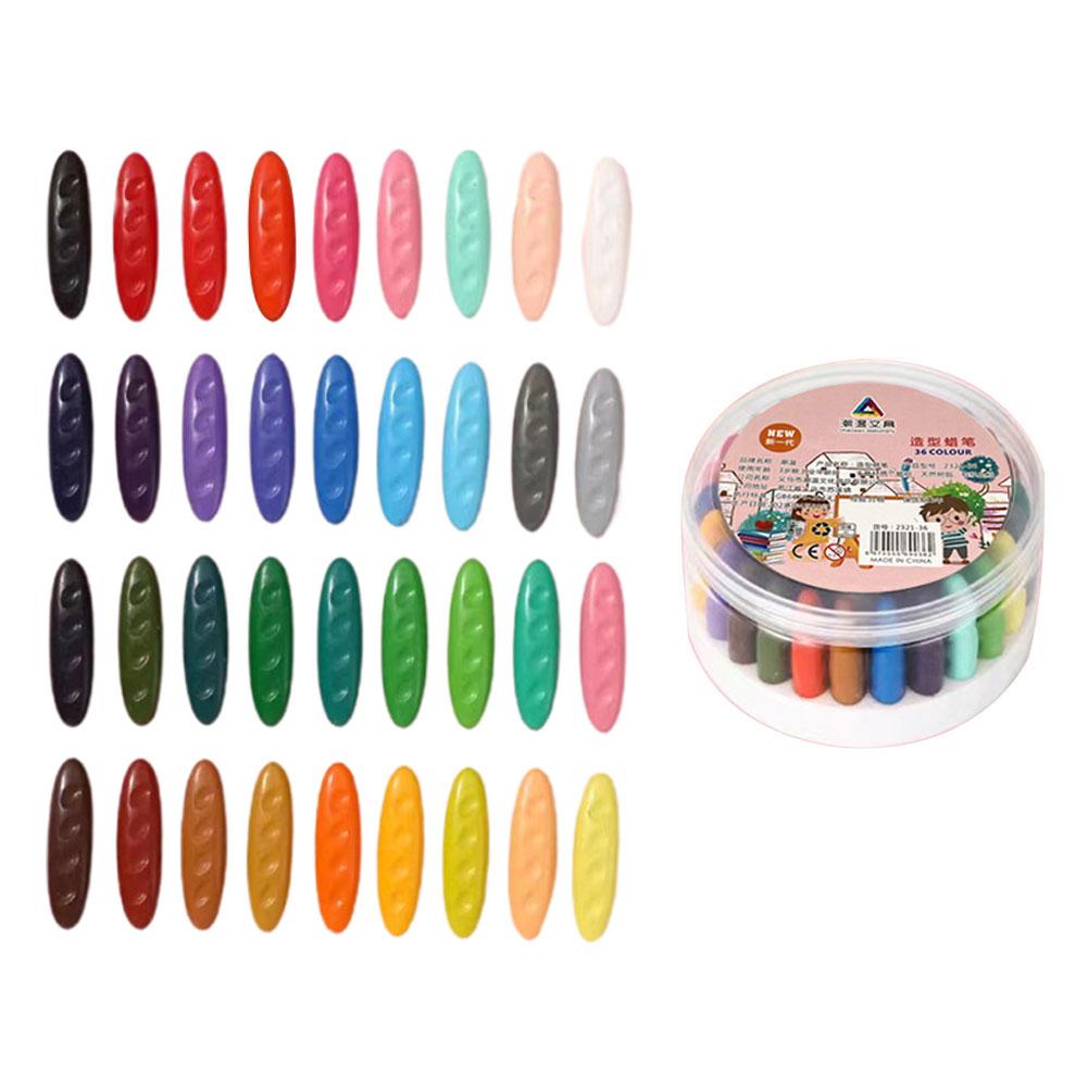Washable Crayons For Toddlers, 12/24/36 Colors Crayons 2024 For Drawing