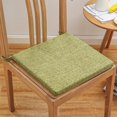 thumbnail image 1 of Washable Dining Chair Cushion with Non Slip Straps, Thick Foam Seat Pad, Removable Cover, Soft Kitchen Desk Comfortable Mat for Home Office, 15.7x15.7x1.2in, 1 of 6