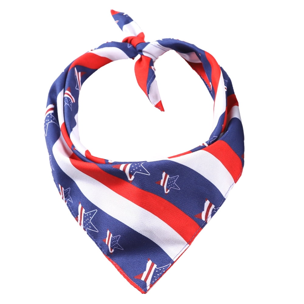 American Flag Bandana Dog Collar | - Posh Dog Life