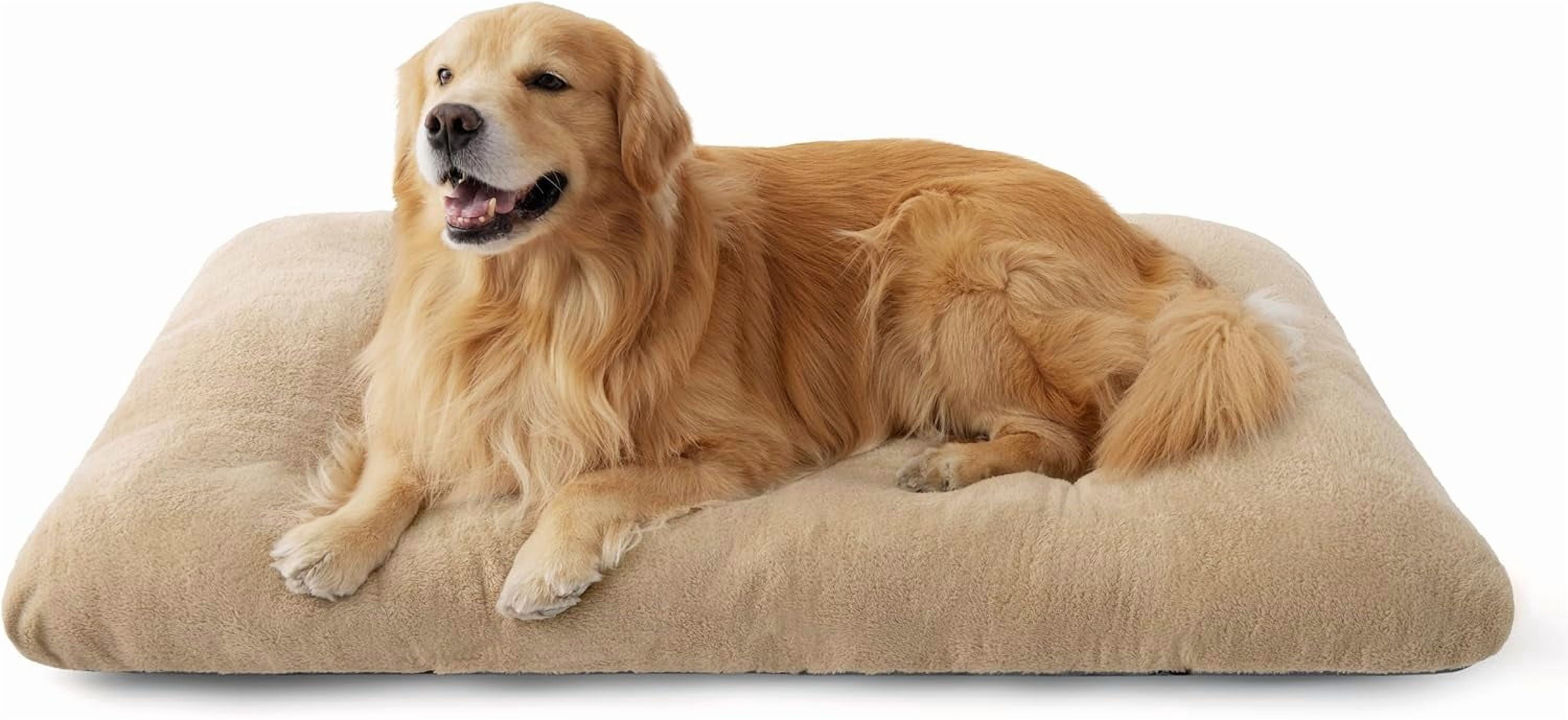 Picture of Washable Dog Bed for Crate for XXL Dogs, Giant Comfort Fluffy Plush Pet ...
