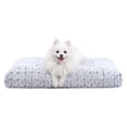 thumbnail image 1 of Washable Dog Bed Deluxe Plush Dog Crate Beds Comfy Kennel Pad Anti-Slip Pet Sleeping Mat for Large, Jumbo, Medium, Small Dogs Breeds, 35" x 23", Gray, 1 of 6