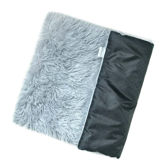 Washable Dog Bed For Medium Small Dogs Cats Soft Dog Crate Mattress Mat Fluffy Comfortable Dog Beds Pad Cushion/ Winter Warm Cat Bed, Dog Bed, Pet Bed, Gray