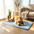 thumbnail image 1 of Washable Dog Crate Pad Soft Non Slip Kennel Mat Thin Pet Bed Cushion for Medium Large Dogs 36x24 Inches, 1 of 6