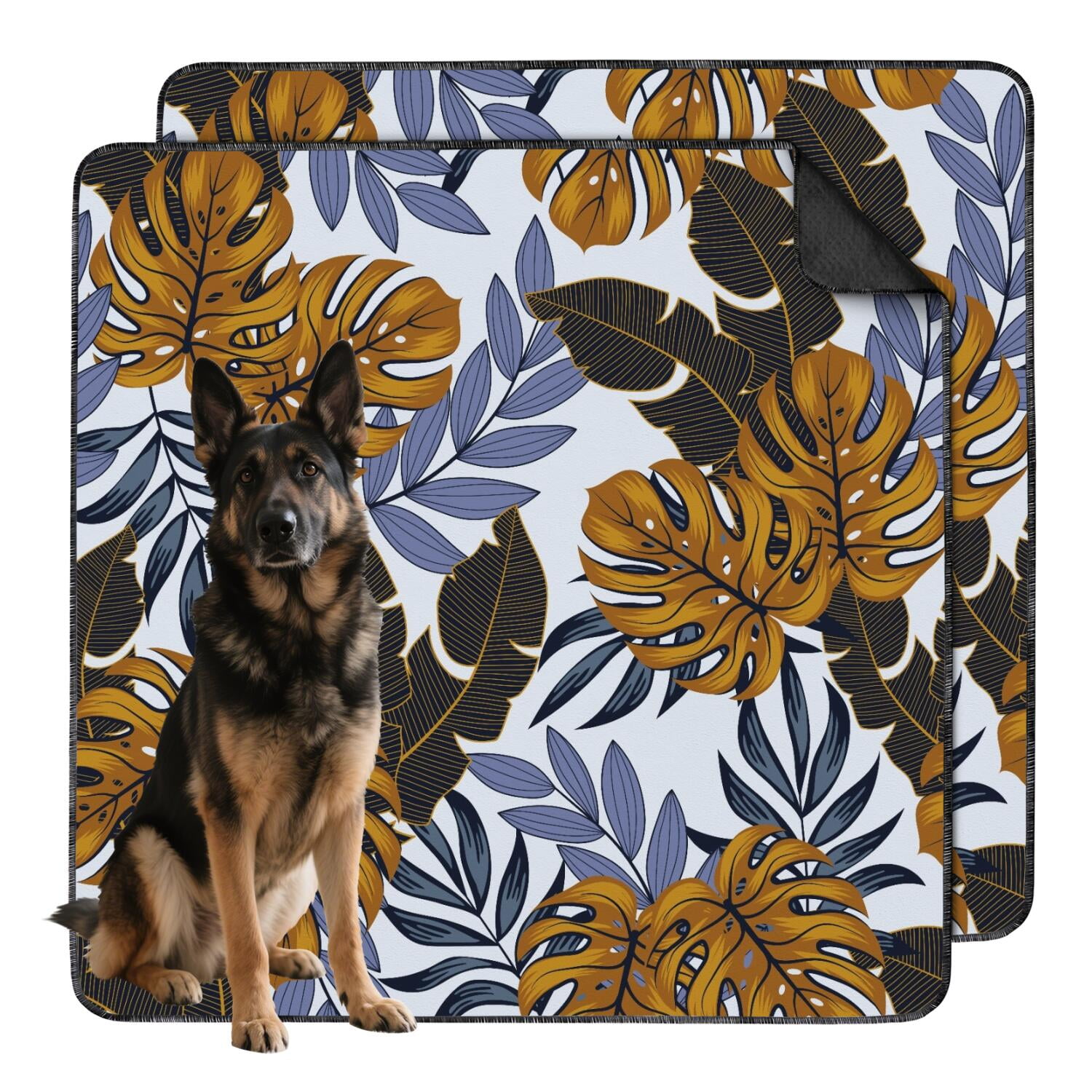 Curated visual reference: Fresh Look at Washable Dog Crate Pads Hawaiian Theme Reusable Non Skid Pee