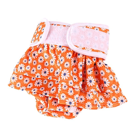 Washable Dog Diapers Female - No Leak Reusable Dog Diapers for Female Dogs - Highly Absorbent Dog Diapers for Dogs in Period