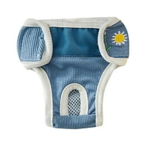 Washable Dog Diapers with Super Absorbent Pads for Female Dogs 8.26-21.65 inch Waist