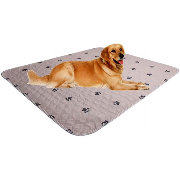 Washable Dog Pee Pads with Puppy Grooming Gloves,Puppy Pads,Reusable Pet Training Pads,Large Dog Pee Pad,Waterproof Pet Pads for Dog Bed Mat,Super Absorbing Whelping Pads