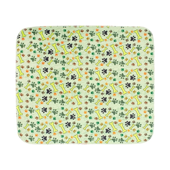 Washable Dog Pee Pads Reusable Leak-Proof Absorbent Training Mat, Non-Slip Bottom, 16x24 Inch, Machine Washable for Puppy Crate and Floor Protection, Soft