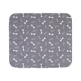 thumbnail image 1 of Washable Dog Pee Pads Reusable Puppy Training Mats Waterproof Pet Bed Mat Absorbent Puppy Pad for Small Medium Large Dogs 31.5 x 27.6 Inch Printed Gray, 1 of 9
