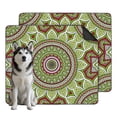 thumbnail image 1 of Washable Dog Pee Pads for Floors, 35" x41" Mandala Pattern, Trusted Protection from Liquid Damage, Quick-Drying and Odor Resistant Mat., 1 of 8